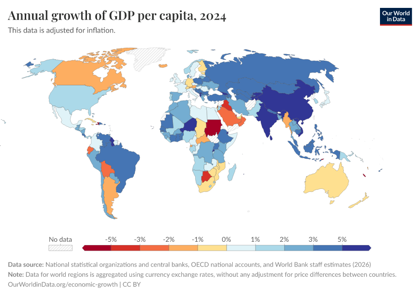 A thumbnail of the "Annual growth of GDP per capita" chart