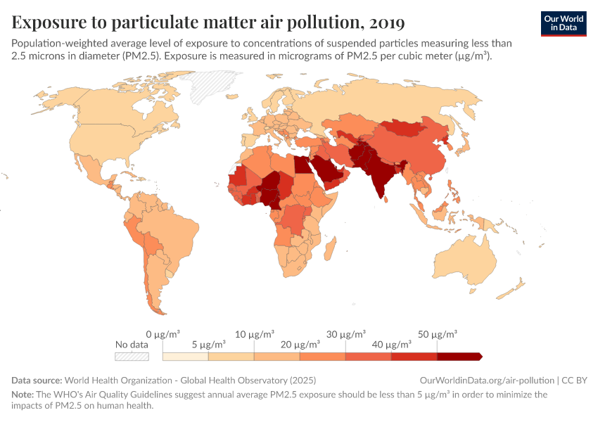 A thumbnail of the "Exposure to particulate matter air pollution" chart