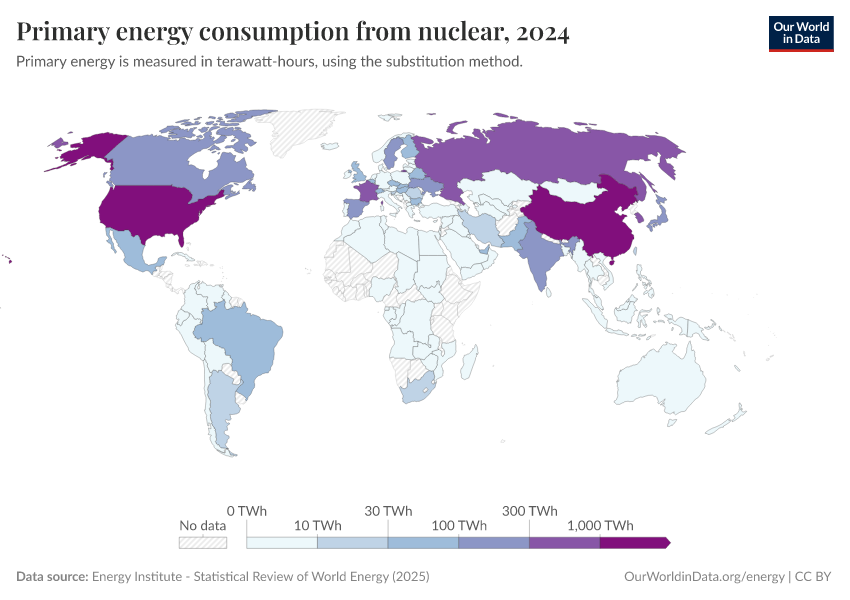 A thumbnail of the "Primary energy consumption from nuclear" chart