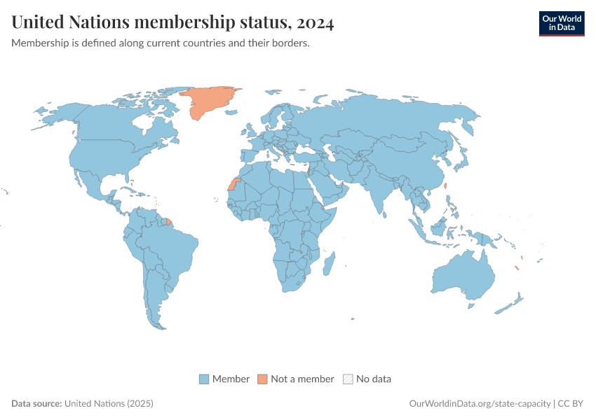 A thumbnail of the "United Nations membership status" chart